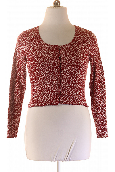 FB SISTER Vzorovaná  Halenka Vínová Vel. XL | FB SISTER | obrázek 2