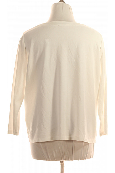 Jednoduché Dámské Tričko Bílé FRANK WALDER | FRANK WALDER | obrázek 3