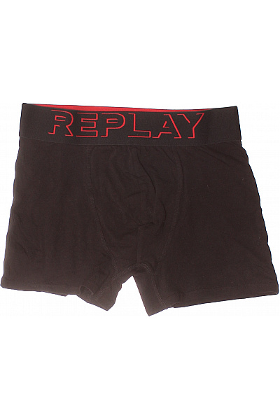 REPLAY Pánské Spodní Prádlo Černé Second hand Vel. M | REPLAY | obrázek 2