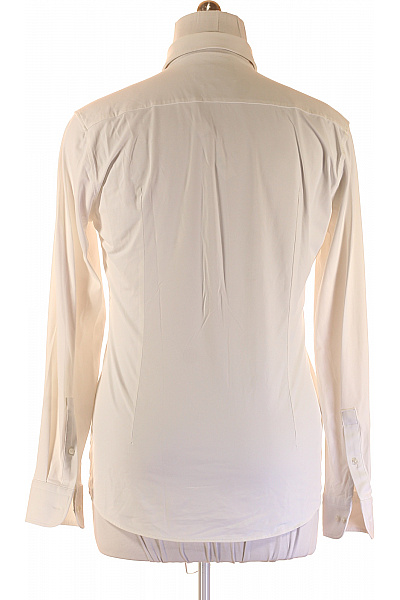 Hugo Boss Pánská Košile Jednobarevná Bílá Second hand | Hugo Boss | obrázek 3