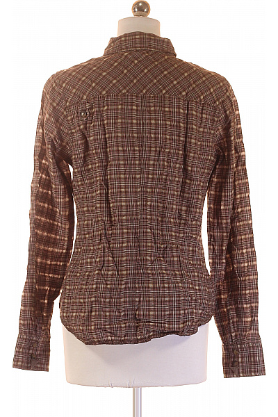 Kostkovaná Dámská Košile Barevná Second hand Vel. 36 | OPUS | obrázek 2