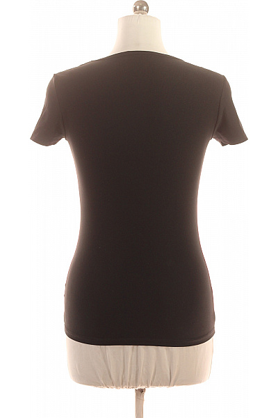 Dámské černé sportovní tričko s růžovými boky krátký rukáv Velikost XS | Unimoda | obrázek 3