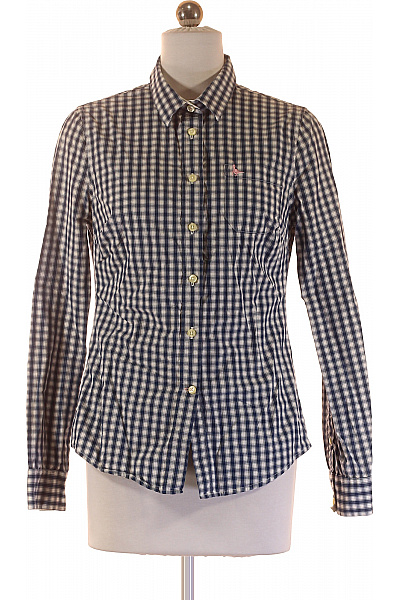 Jack Wills Kostkovaná Dámská Košile Modrá | Jack Wills | obrázek 2