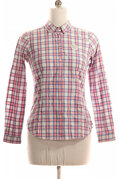 GAASTRA Kostkovaná Dámská Košile Barevná Vel. M