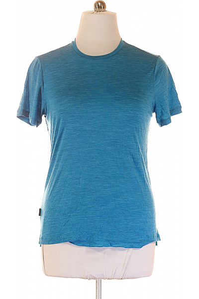 Jednoduché Pánské Tričko Modré Icebreaker Second Hand Vel. M