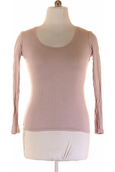 Jednoduché Dámské Tričko Růžové Silvian Heach Vel. L | silvian heach | obrázek 2