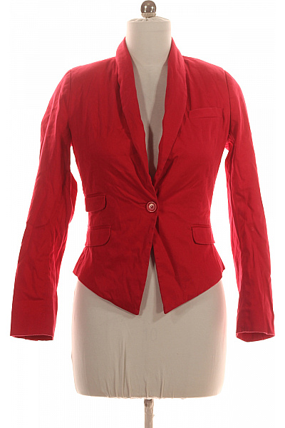 SOAKED Dámské Sako Červené Second hand Vel. M | SOAKED | obrázek 2