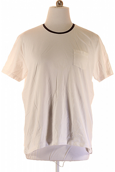 PIERRE CARDIN Jednoduché Pánské Tričko Bílé Vel. XXL | PIERRE CARDIN | obrázek 2