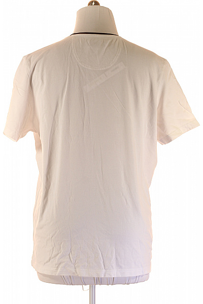 PIERRE CARDIN Jednoduché Pánské Tričko Bílé Vel. XXL | PIERRE CARDIN | obrázek 3