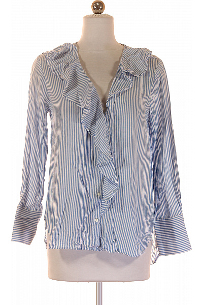 Vzorovaná Dámská Košile Modrá ZARA Vel. S | ZARA | obrázek 2