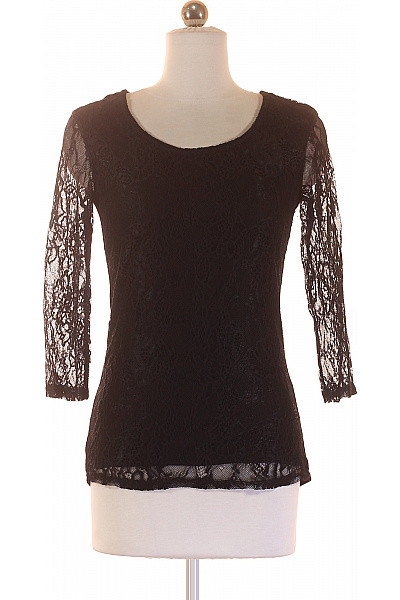  Halenka Jednobarevná Černá Vel. XS | JEAN PASCALE | obrázek 2