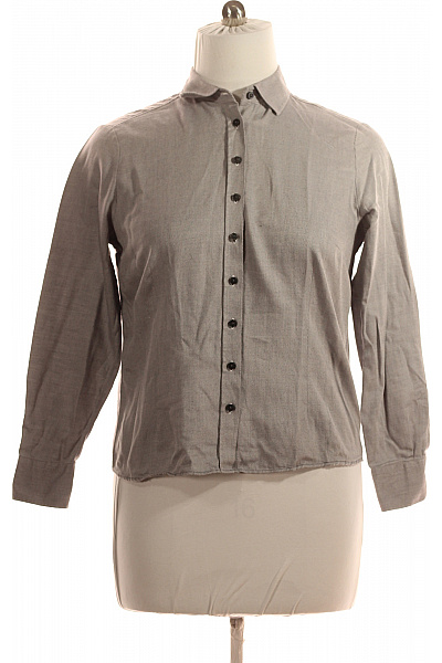 Vzorovaná Dámská Košile Šedá ETERNA Vel. 44