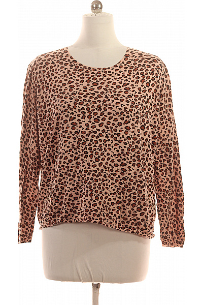 Ellos Dámský bavlněný pulovr s dlouhým rukávem a zvířecím vzorem Vel. 42/44 | Ellos | obrázek 2