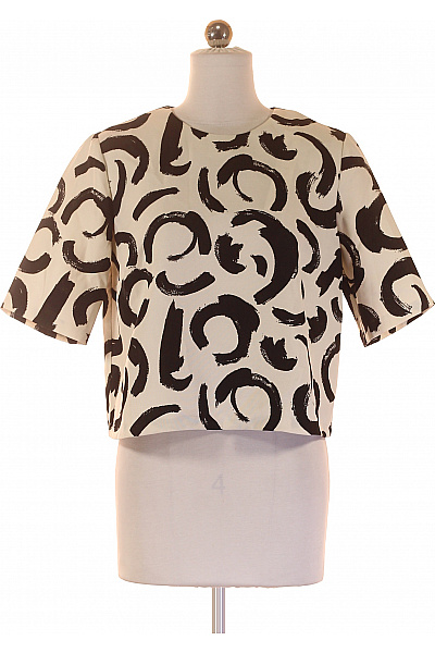 Vzorovaná  Halenka Černobílá ZARA Vel. M | ZARA | obrázek 2