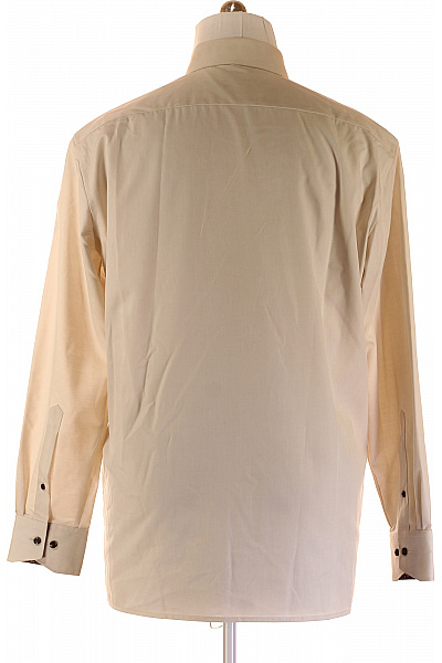 Pánská Košile Béžová OLYMP Vel. 43 | OLYMP | obrázek 3