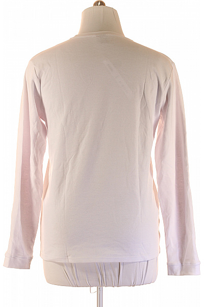 Jednoduché Pánské Tričko Bílé Vel. L | Sublevel | obrázek 2