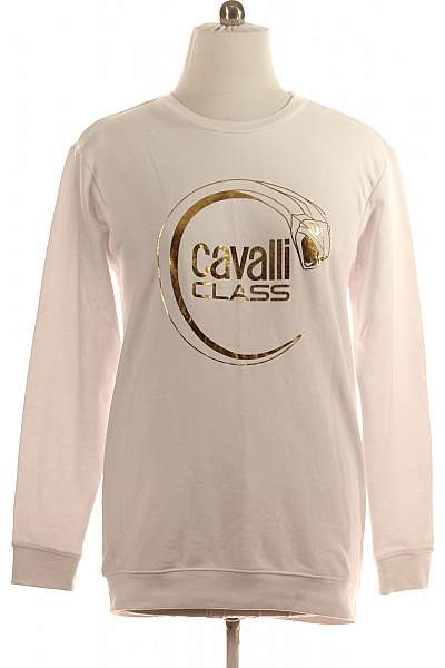 Cavallo Dámská Mikina Bez Zapínání Bílá Second Hand Vel. XXL