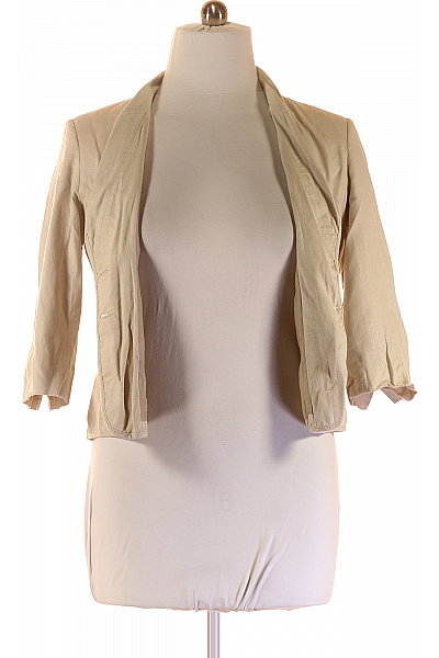 Dámské Sako Lněné Béžové F&F Vel. 44 | F&F | obrázek 4