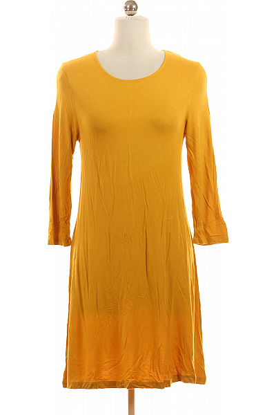 Tričkové  Šaty Žluté F&F Vel. 34 | F&F | obrázek 2