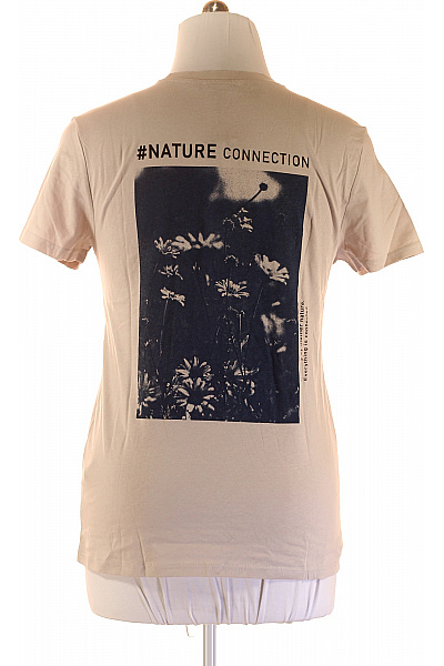 Pánské Tričko Béžové Vel. L | Urban Surface | obrázek 3