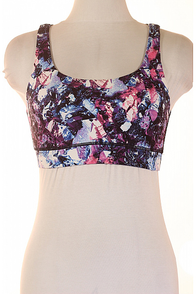 Dámská sportovní podprsenka barevná vzorovaná polyesterová Vel. xs | Unimoda | obrázek 2