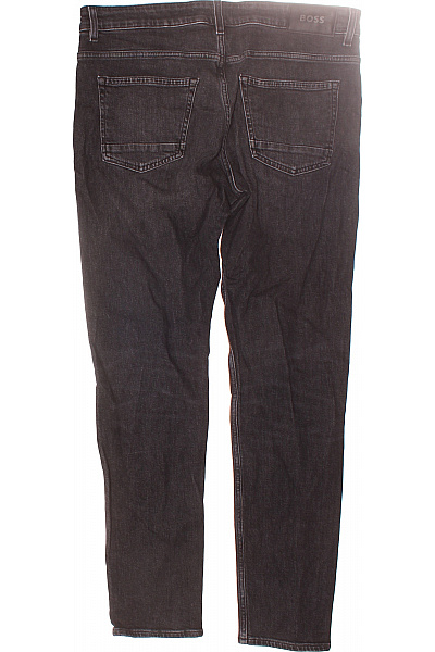 Hugo Boss Pánské Rovné Džíny Černé Vel. 34 | Hugo Boss | obrázek 2