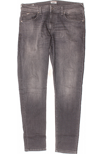 Pepe Jeans Pánské Rovné Džíny Šedé Vel. 34/32