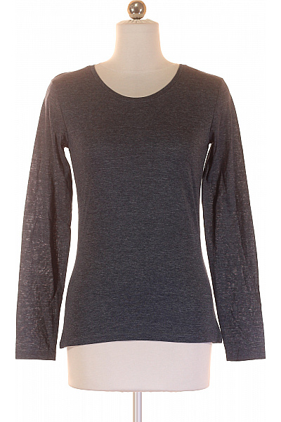 Jednoduché Dámské Tričko Modré Canda Second hand Vel. S | Canda | obrázek 2