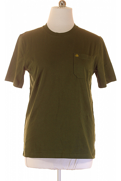 Scotch & Soda Pánské Tričko Zelené Vel. L