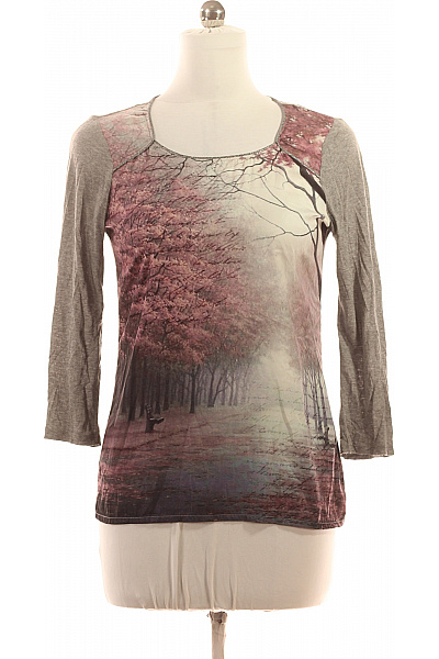 Dámské Tričko s Potiskem Šedé Orsay Vel. M | Orsay | obrázek 2