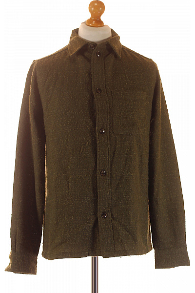 Krátký Pánský Kabát Zelený LES DEUX Vel. S | LES DEUX | obrázek 2