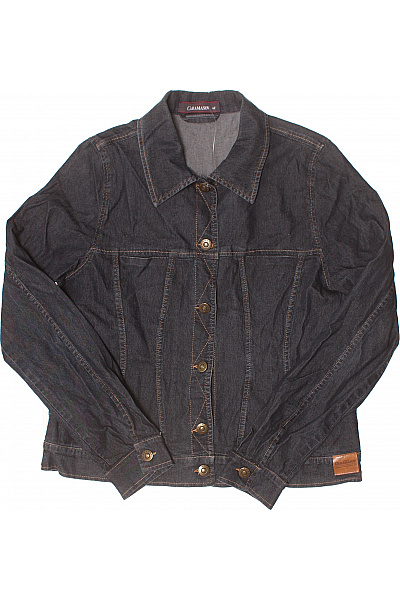 Dámská Bunda Modrá Second hand Vel. 42 | caramasov | obrázek 2