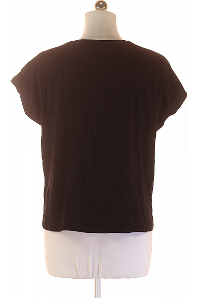 Dámské Tričko s Potiskem Černé Vel. M