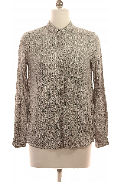 Vzorovaná  Halenka Černobílá MANGO Vel. XS | MANGO | obrázek 2