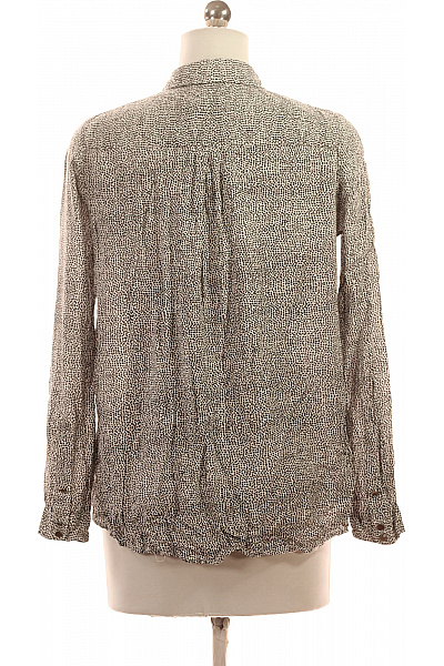 Vzorovaná  Halenka Černobílá MANGO Vel. XS | MANGO | obrázek 3