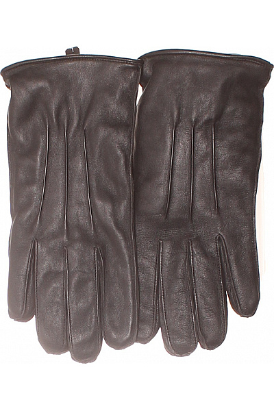  Rukavice Kožené Černé