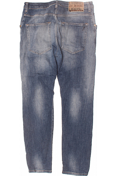 GOLDGARN Roztrhané Pánské Džíny Modré Vel. 34 | GOLDGARN | obrázek 2