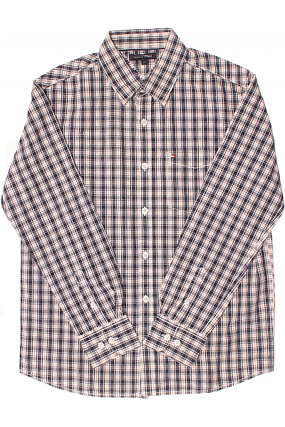 TOMMY HILFIGER Chlapecká Košile Modrá Second hand | TOMMY HILFIGER | obrázek 2