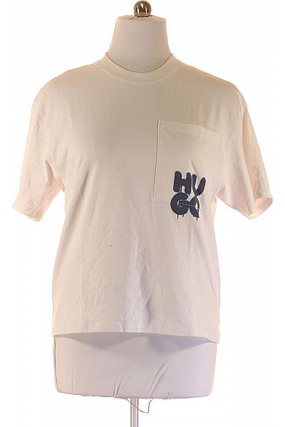 Hugo Boss Jednoduché Pánské Tričko Bílé Vel. L | Hugo Boss | obrázek 2