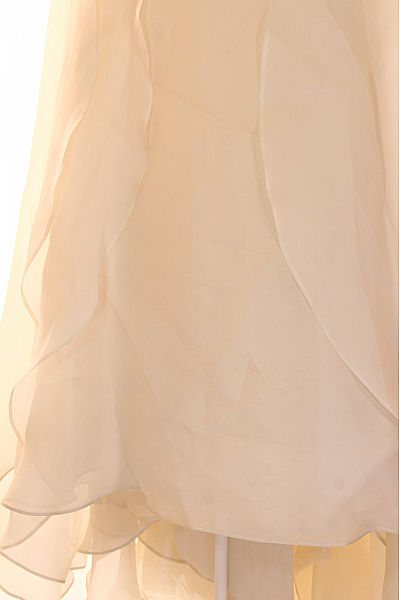 Šaty Hedvábné Bílé Vel. 44 | Unimoda | obrázek 6