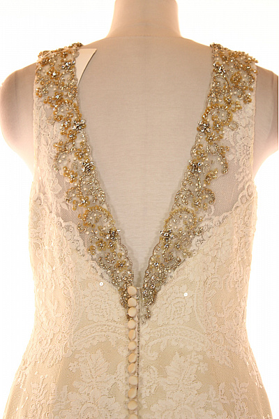 Svatební šaty  Šaty Bílé Vel. S | Unimoda | obrázek 4