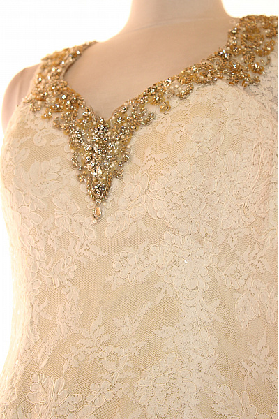 Svatební šaty  Šaty Bílé Vel. S | Unimoda | obrázek 6