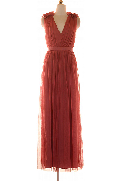 MAYA  Deluxe Šaty Růžové Vel. 44