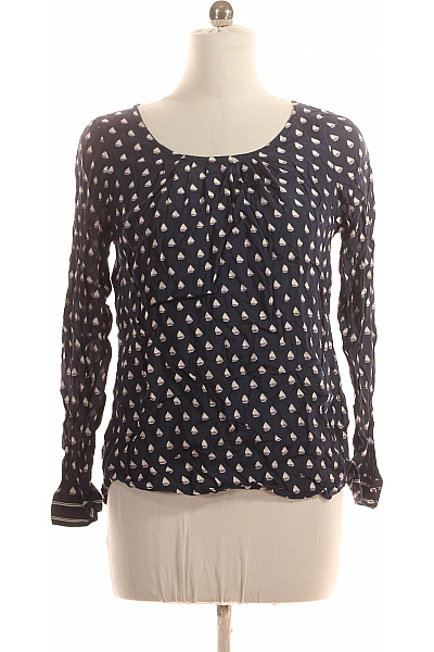 Kaffe Vzorovaná  Halenka Modrá Vel. 40 | Kaffe | obrázek 2