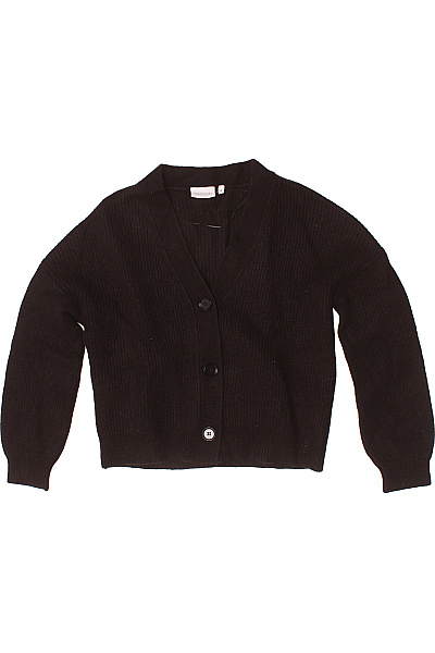 COMMA Dámský Cardigan Vlněný Černý Vel. 38 | COMMA | obrázek 2