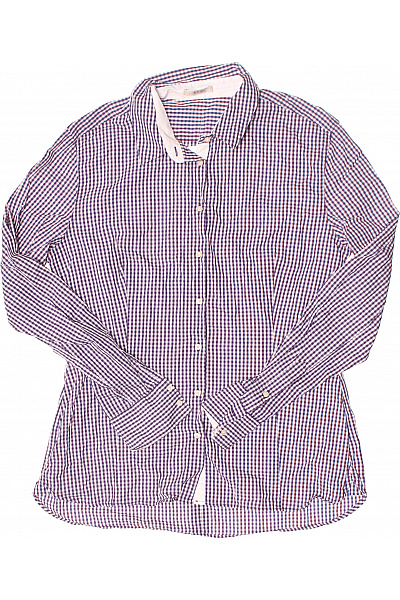 JOOP! Dámská fialovo-bílá kostkovaná košile s dlouhým rukávem ležérní Vel. 42 | JOOP! | obrázek 2