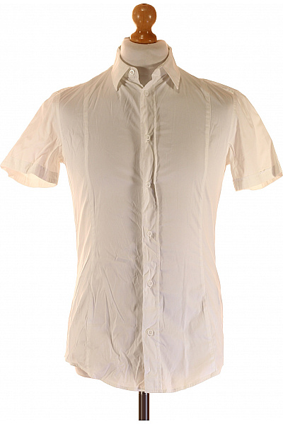 Pánská Košile Bílá ARMANI Second hand Vel. M | ARMANI | obrázek 2