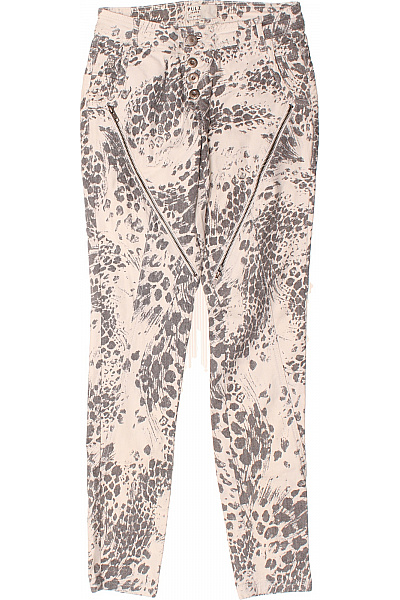 PULZ JEANS Dámské Džíny Černobílé Vel. 32