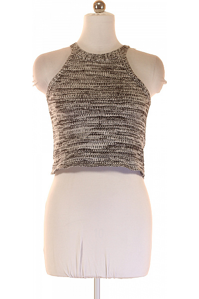  Halenka Pletená Šedá Vel. L