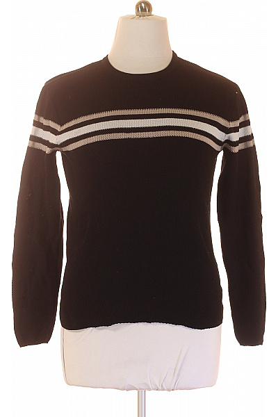 Key Largo Pánský Svetr Se Vzorem Černý Vel. XL